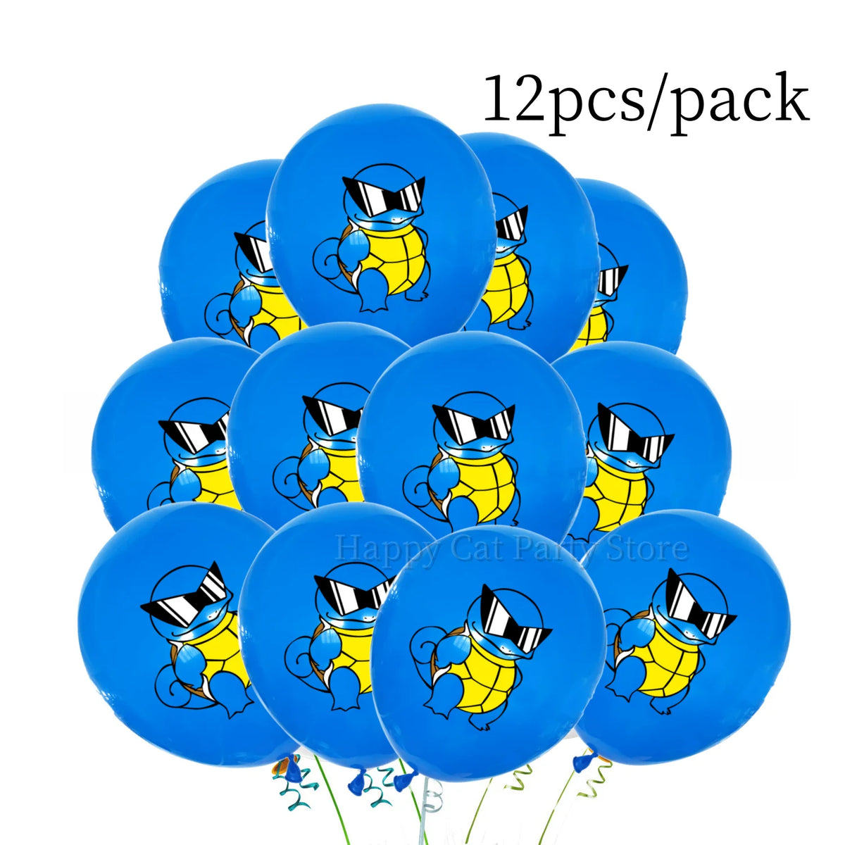 Pikachu & Poké Ball Latex Balloons