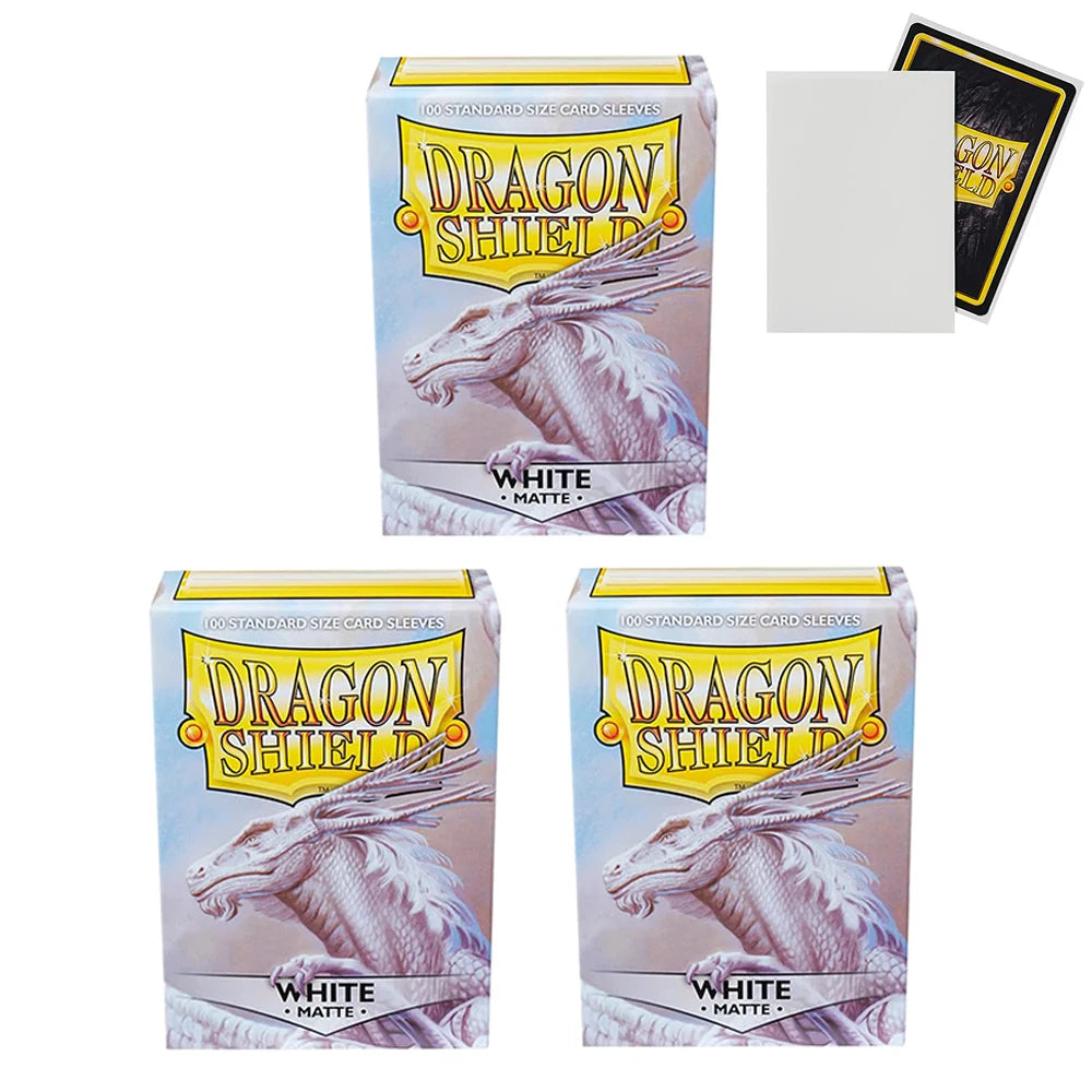 White Card Sleeves 66 × 91 mm – 100 Pack