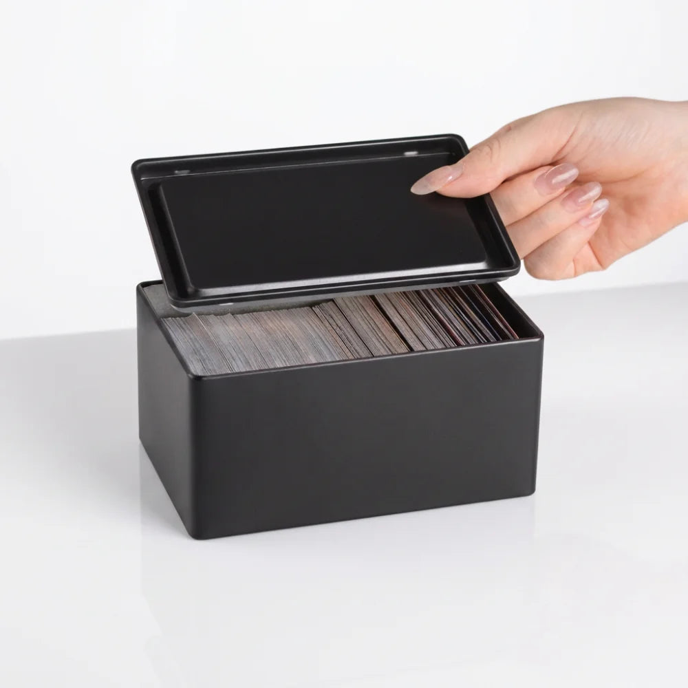 Matte Black Card Tin