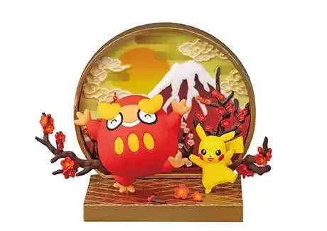 Re-Ment Japanese Window Figures