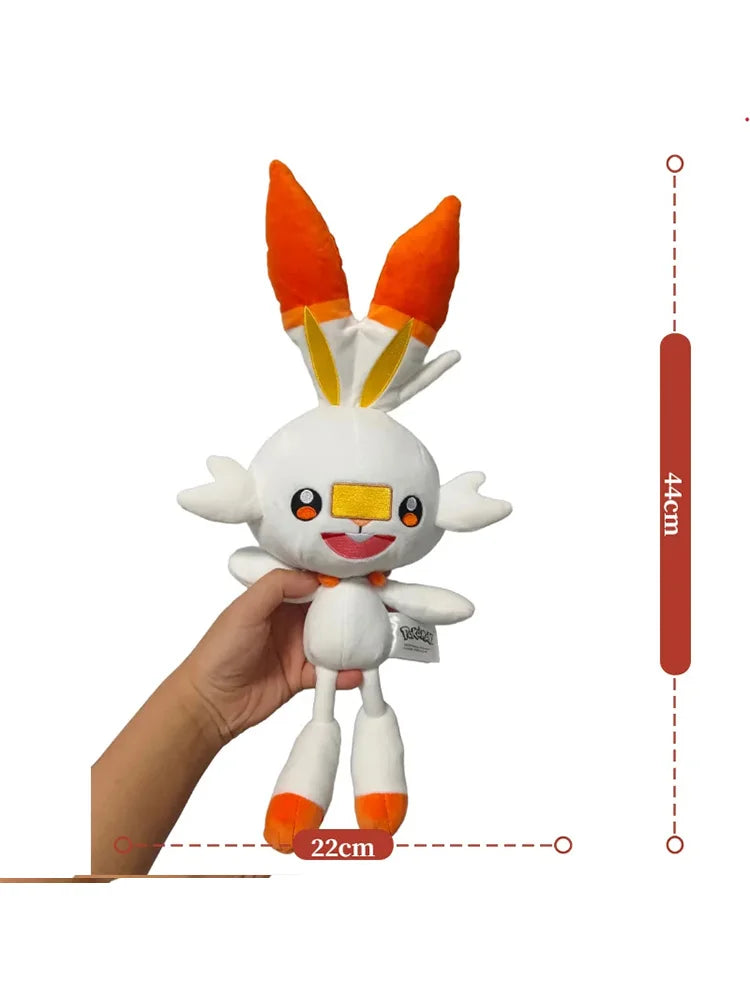 Classic Plush – Pikachu, Charmander & Eevee, 8 in