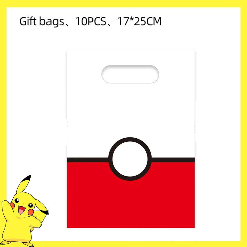 Pikachu Party Tableware Pieces