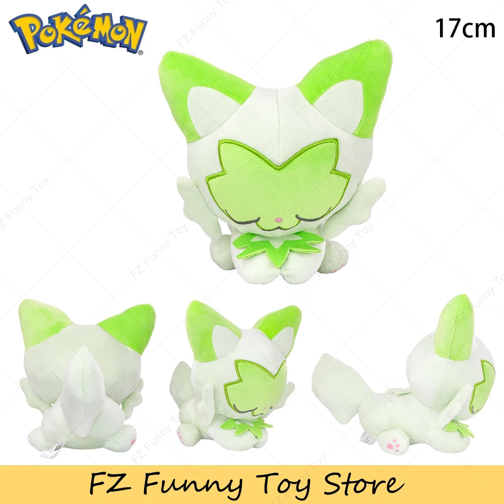 Sleeping Pokémon Plush – Pawmi, Lucario & More