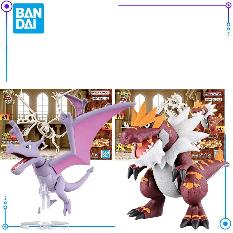 Bandai Fossil Model Kit – Tyrantrum & Aerodactyl