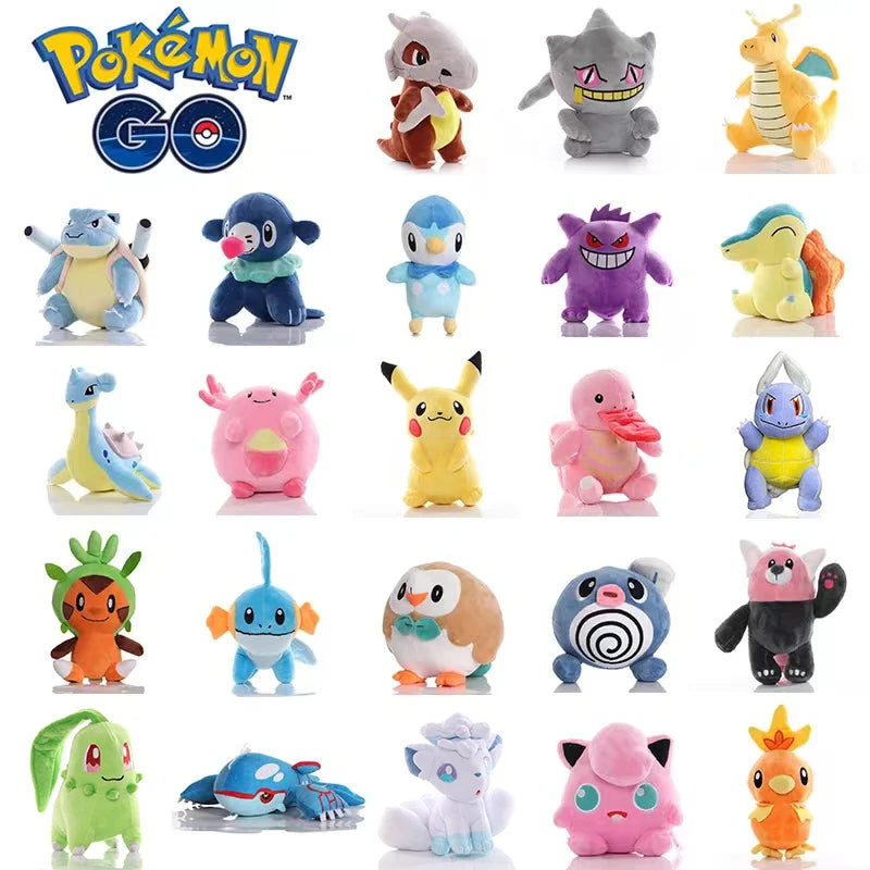 Pokémon Plush – 20 cm, 70 Characters