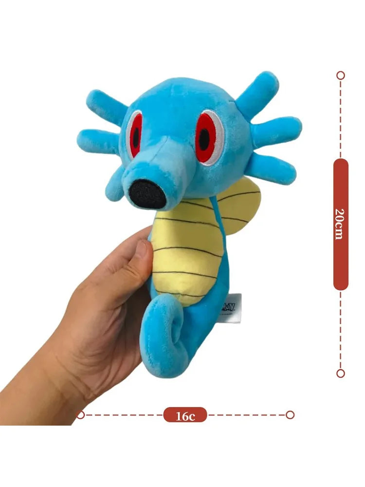 Classic Plush – Pikachu, Charmander & Eevee, 8 in