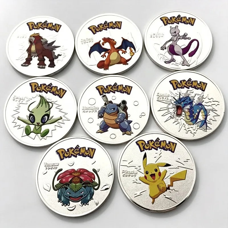 Gold-Plated Pokémon Collector Coins
