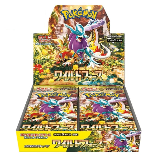 Pokemon Wild Force Booster Box - Japanese-0