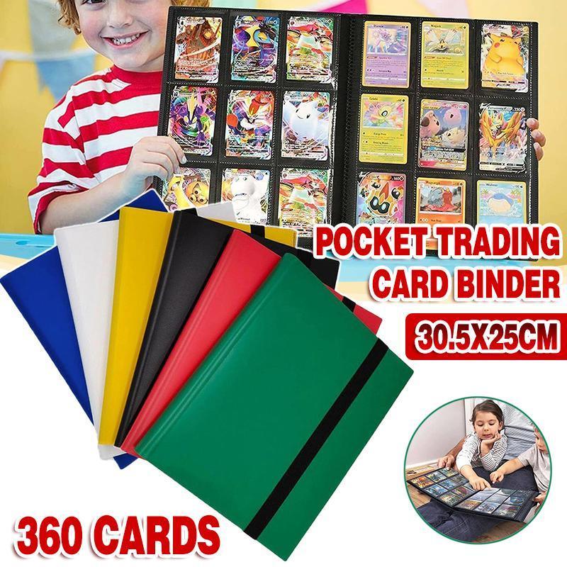 360 Cards Pocket Trading Card Binder 9 Pocket Trading Card Album Folder Case-0