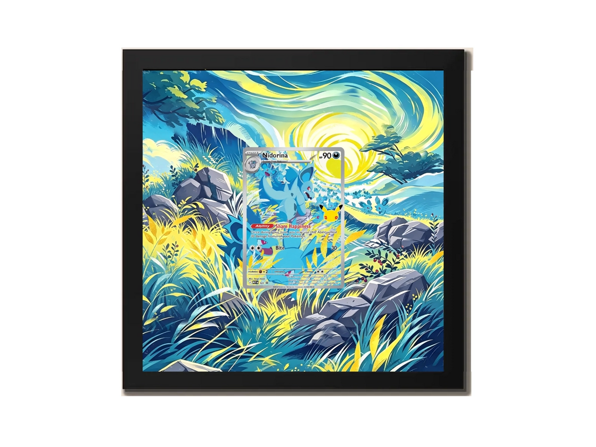 Nidoran 30th 101 – Extended Art Metal Frame