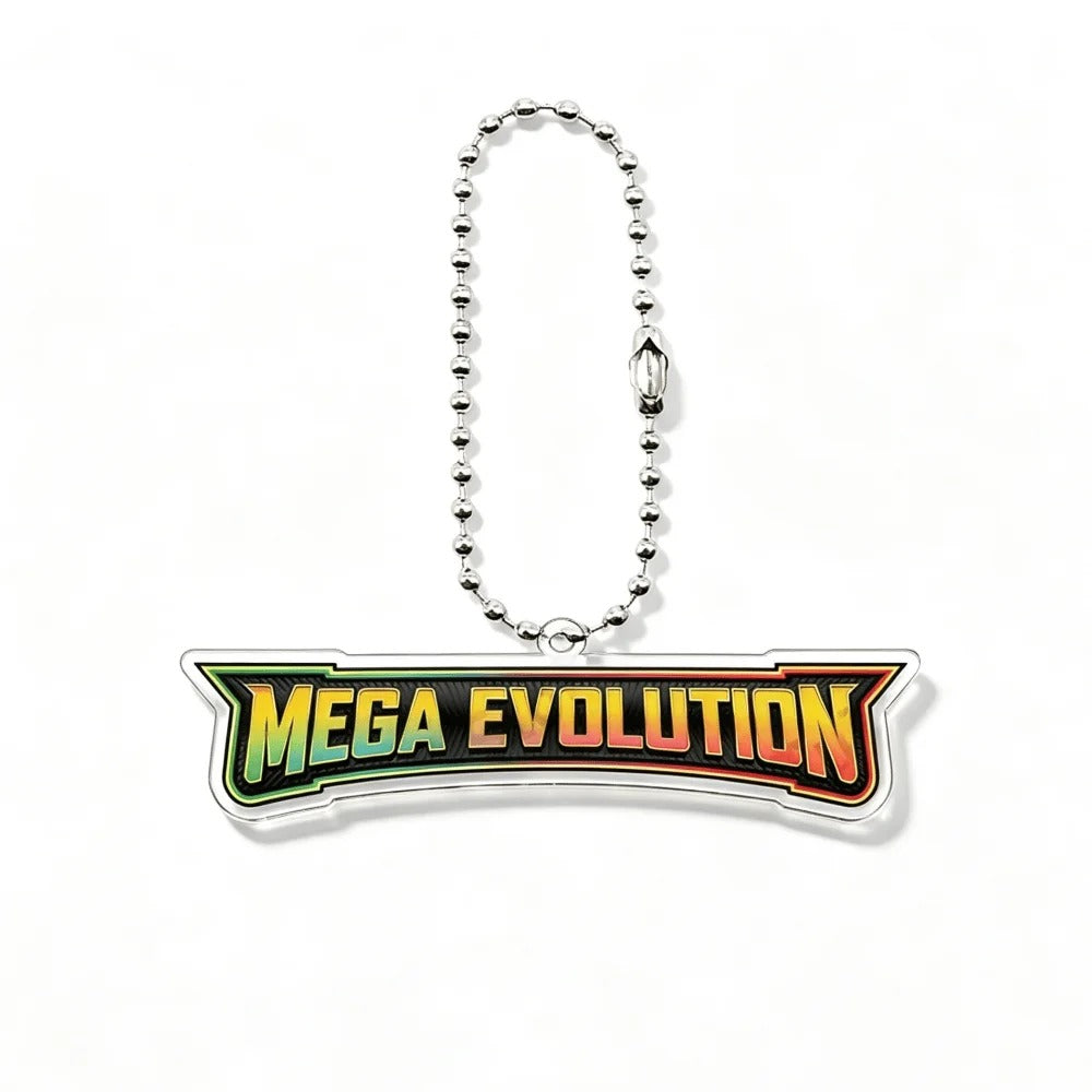 Pokemon binder keychain - Mega Evolution-0