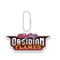 Pokemon binder keychain - Obsidian Flames-0