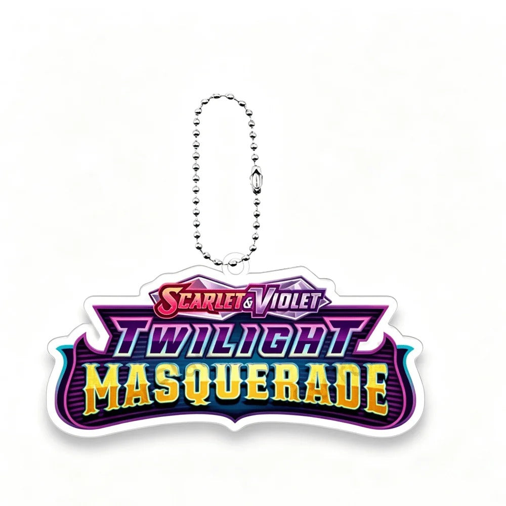 Pokemon binder keychain - Twilight Masquerade-0