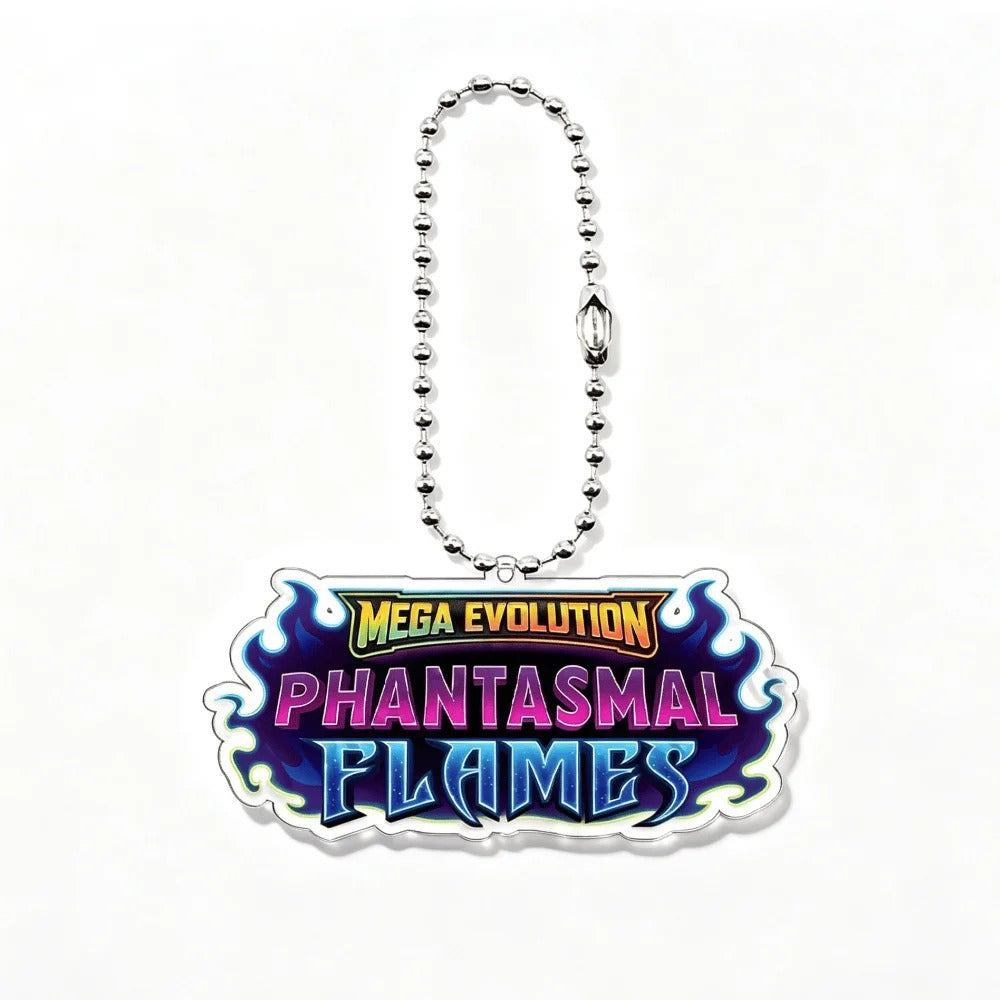 Pokemon binder keychain - Phantasmal Flames-0