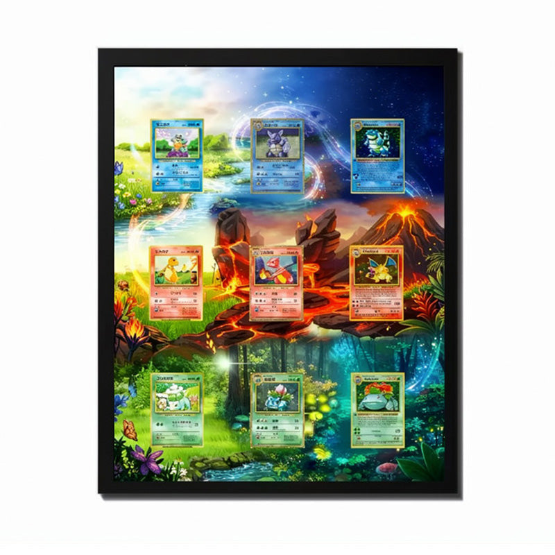 Starter Pokémon 9 - Extended Artwork Metal Frame-0