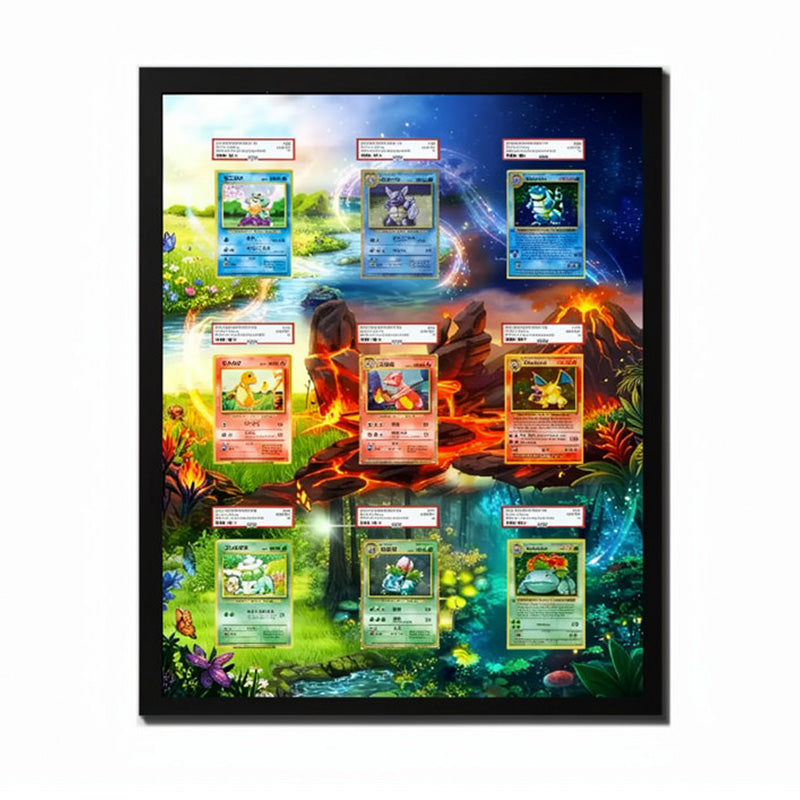 Starter Pokémon 9 - Extended Artwork Metal Frame-3