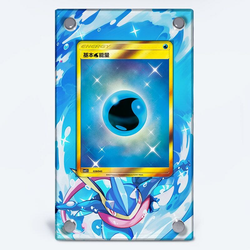 Water Energy - Pokémon Extended Artwork Protective Card Display Case-0