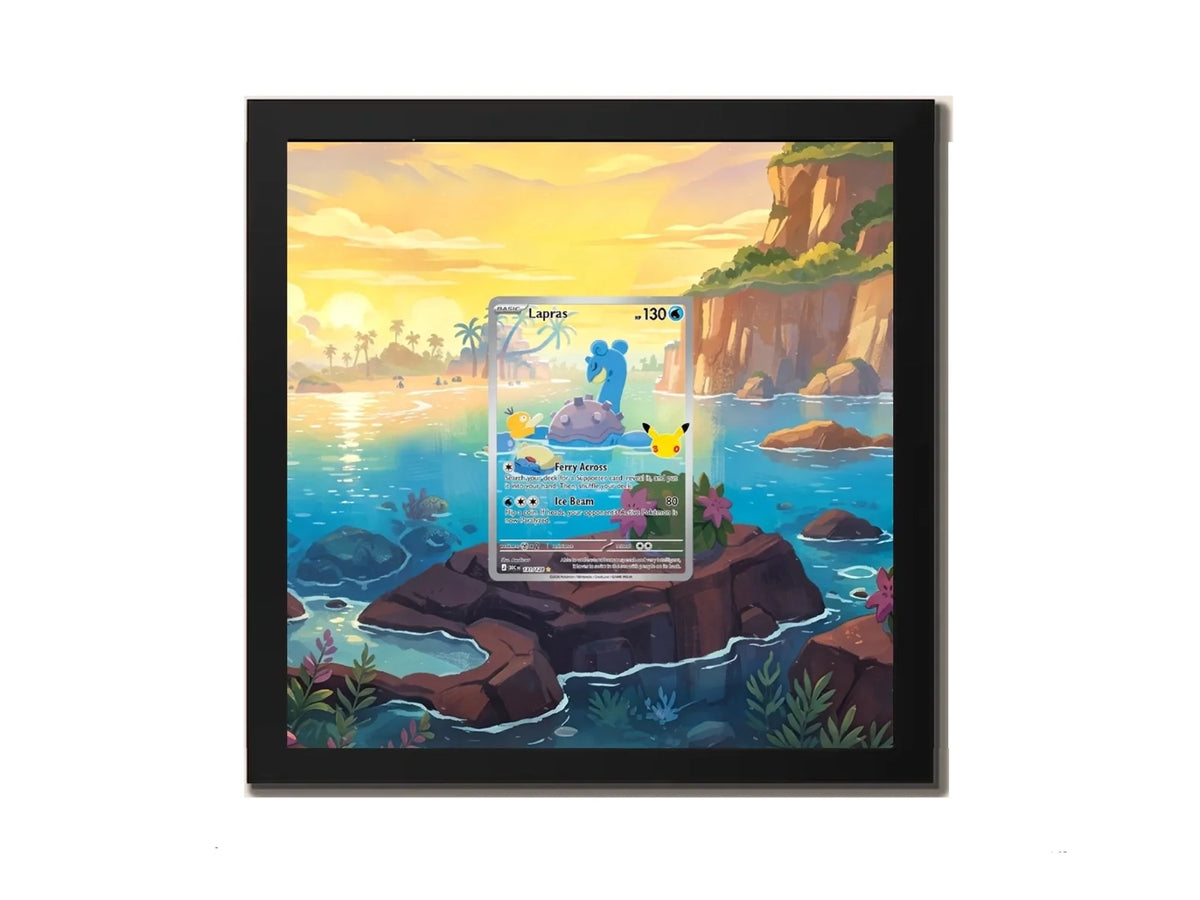 Lapras Me: 30th – Extended Art Metal Frame